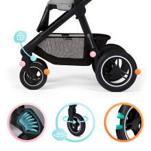 KinderKraft Everyday 2 in1 Art.KSEVER00LGR2000 Light Grey