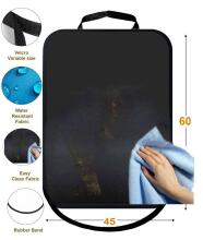 La bebe™ Car Seat Protector Eco Leather Art.56793 Grafit
