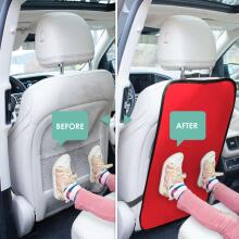 La bebe™ Car Seat Protector Eco Leather Art.56793 Vanile