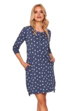Doctornap Night Dress Art.TM.4129 Deep Blue