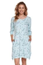 Doctornap Night Dress Art.TM.4129 Pool Blue