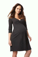 La Bebe™ Nursing Cotton Dress Donna Art.135984 Jade Maternity Nursing Dress