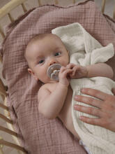 Bibs Colour Art.135985 Haze/Caramel   Soothers 0-6 m.