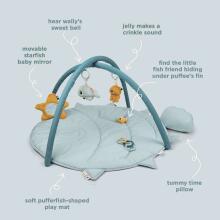 Done by Deer activity play mat Sea friends, Blue