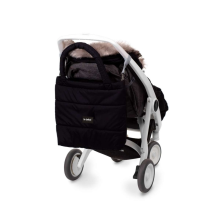 La bebe™ Universal bag 48x51 Art.137571 Grey Универсальная сумка для мамы/Сумка на коляску