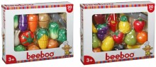 Beeboo Food Set Art.45006964 Фрукты на подносе для детских игр