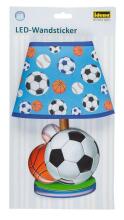 Idena Led Wand Sticker Football  Art.31255