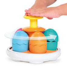 TOMY spēle Spin & Hatch Dino Olas, E73252