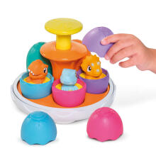 TOMY spēle Spin & Hatch Dino Olas, E73252