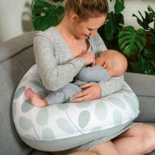 Doomoo Buddy Art.B31 Aqua Leaves Green Multiuse cushion