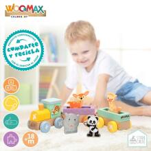 Woomax Wood Train Art.46455