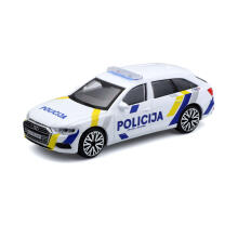 BBURAGO 1:43 automodelis Audi A6 Avant Latvijas policija, 18-30415LV