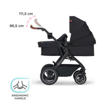 KinderKraft B-Tour 3 in1 Art.KSBTOU00BLK3000 Black