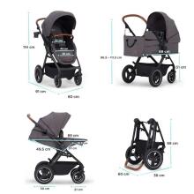 KinderKraft B-Tour 3 in1 Art.KSBTOU00DGR3000 Dark Grey