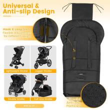 Bebe Basic Footmuff Universal Art.138146 Grey