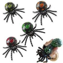 Toi Toys  Antistress Squeeze  Black Spider Art.543290