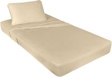 Carbotex Jersey Sheet 160x200cm Art.PJ160-CAR-MMT31 Beige