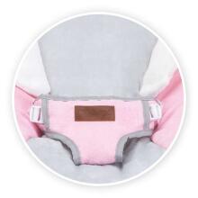 Momi Bouncer Tuli  Art.BULE00020 Wings Pink  Стильный детский шезлонг с музыкой и вибрацией