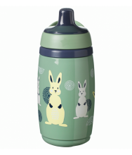 TOMMEE TIPPEE INSULATED SPORTEE Art.447820 greeen Bottle 12m+, 266ml