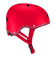 GLOBBER ķivere Primo Lights, XS/S (48-53CM), sarkana, 505-102