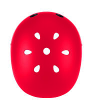 GLOBBER ķivere Primo Lights, XS/S (48-53CM), sarkana, 505-102
