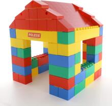 Polesie Blocks XXL Art.37473 Constructor - Big Cubes House (134 pcs)