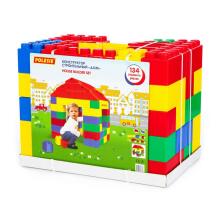 Polesie Blocks XXL Art.37473 Constructor - Big Cubes House (134 pcs)