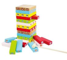 Bērnu jenga + kārtis un kauliņi