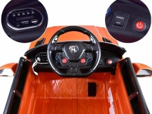 Bērnu elektriskā automašīna „Land RAPID RACER“, oranžs