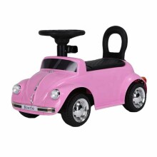 Bērnu „Volkswagen Beetle“ automašīna, rozā