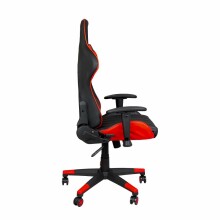 Spēļu krēsls ar spilveniem sarkans / melns, VANGALOO