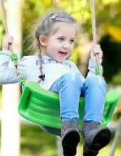 Kids Severno Swing Art.140344 Green Plastmasas šūpoles