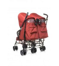Dvīņu ratiņi 4baby TWINS beige AKCIJA