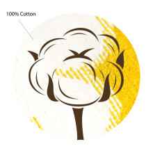 Organic Cotton Art.140657 Yellow