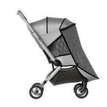 Mima Zigi Art.S321-04 Silver Mosquito net for stroller
