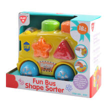PLAYGO INFANT&TODDLER formu šķirotājs Jautrais autobuss, 2107