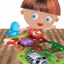HEADU Montessori pirmā puzle - Mežs