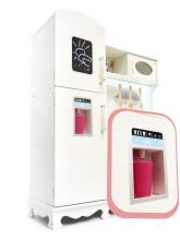 Ikonka Wooden Kitchen XXL Led Art.KX6491