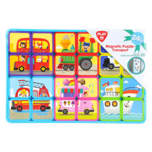 PLAYGO INFANT&TODDLER Magnētiska puzle- 3 dažādi, 90343