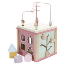 Little Dutch Activity Cube Art.7331 Fairy Garden Active spiral