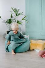 La Bebe™ NO Poncho Towel  Art.141188 Mint 110x140 cm