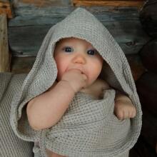 La Bebe™ NO Baby Towel  Art.141194 Lilac