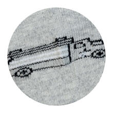 Be Snazzy Socks Art.ST-14 grey
