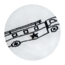 Be Snazzy Socks Art.ST-14 white