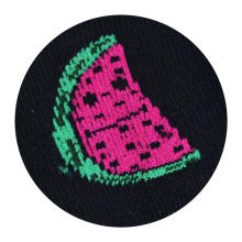 Be Snazzy Socks Art.ST-15 Baltas ar arbūzu