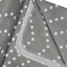 UR Kids Flannel  Art.141444 Grey Dots