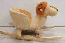 Lion Rocker Plush Animal Лошадка-качалка со спинкой