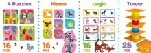 Carotina Baby Game 4 in 1 Art.79872