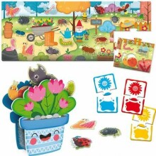 Carotina Baby Puzzle 3D Garden Art.92550  žaidimo atminties kūrimas