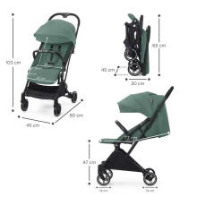 KinderKraft Indy 2 Art.KSINDY00GRE0000 Sea Green